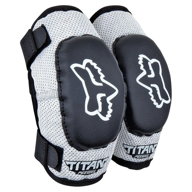 Ochraniacz Łokci Junior Fox Peewee Titan Black Silver Yos