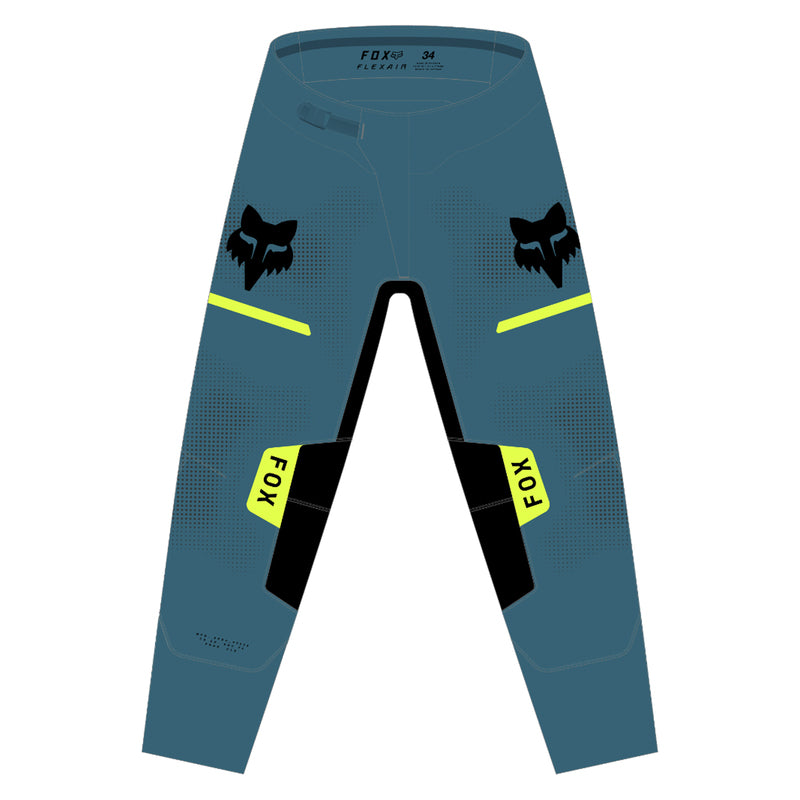 Spodnie Motocyklowe Fox Flexair Optical Maui Blue