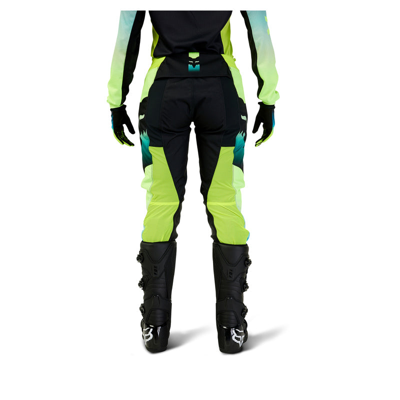 Spodnie Motocyklowe Damskie Fox 180 Flora Black Yellow