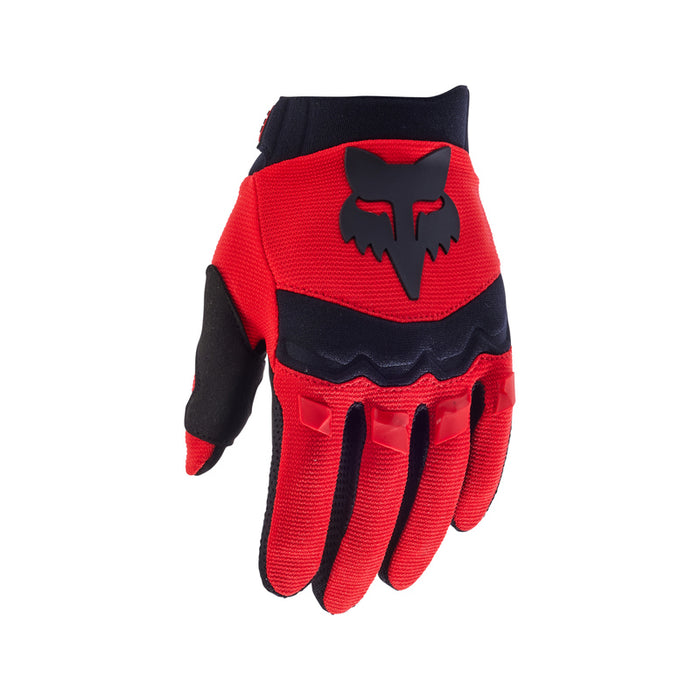 Rękawice Motocyklowe Junior Fox Dirtpaw Fluo Red