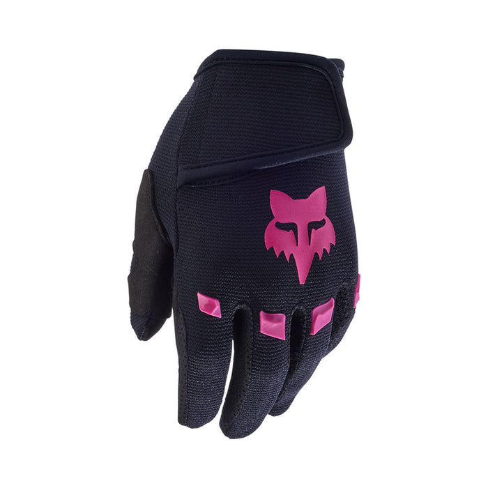 Rękawice Motocyklowe Junior Kids Fox Dirtpaw Black Pink