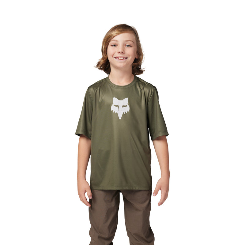 Koszulka Rowerowa Junior Fox Ranger Olive Green