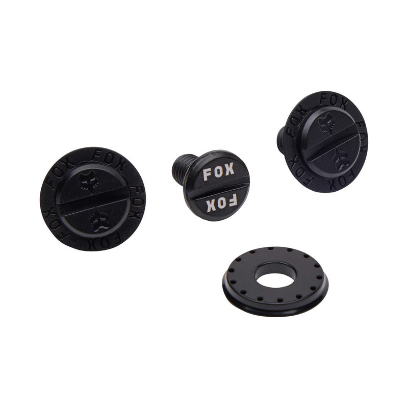 Zstaw Śrub Do Kasku Fox 24 V3 Screw Kit Black