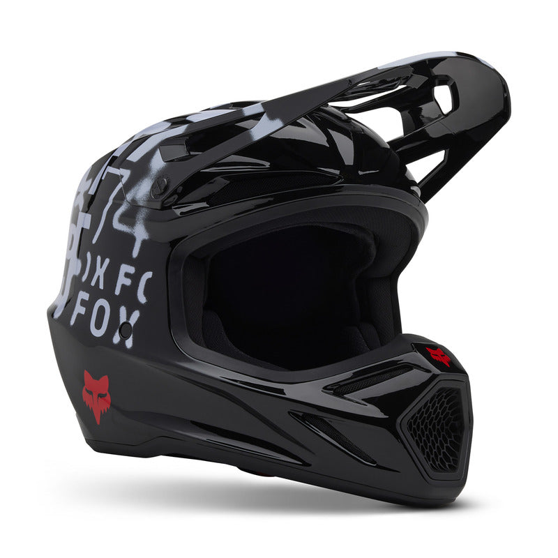 Kask Motocyklowy Fox V3 Seventy4 Black