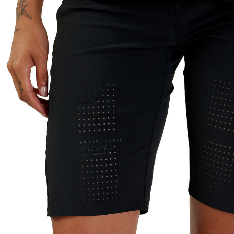 Spodenki Rowerowe Damskie Fox Flexair Black