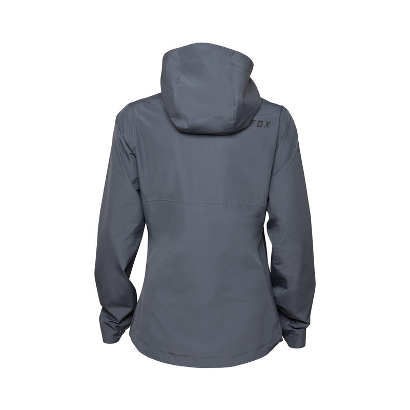 Kurtka Rowerowa Przeciwdeszczowa Damska Fox Ranger 2.5l Graphite