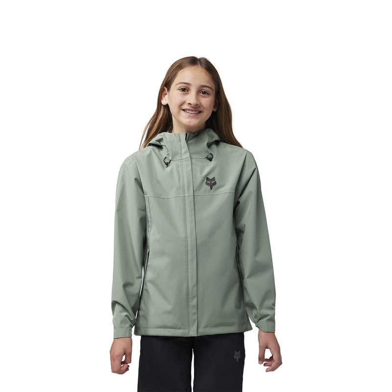 Kurtka Rowerowa Przeciwdeszczowa Junior Fox Ranger 2.5l Moss