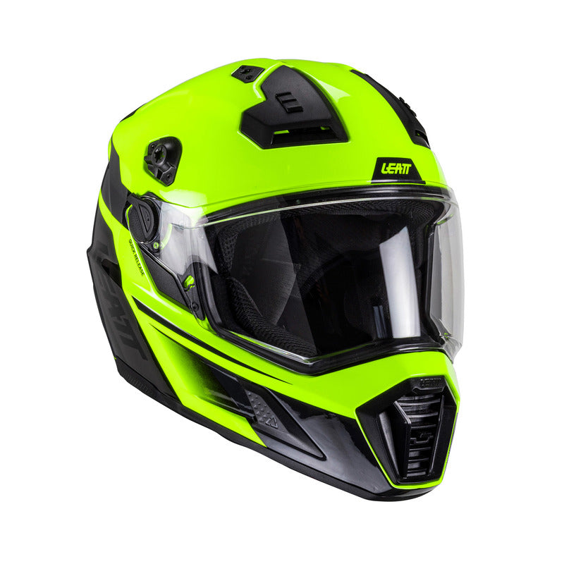 KASK MOTOCYKLOWY Z GOGLAMI LEATT KIT ADV 8.5 HI-VIZ S