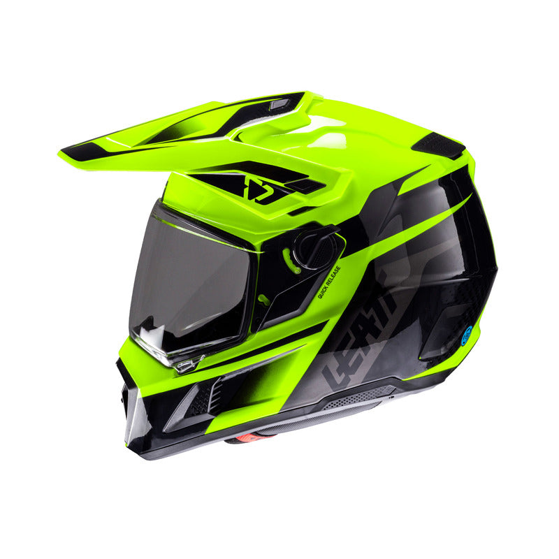 KASK MOTOCYKLOWY Z GOGLAMI LEATT KIT ADV 8.5 HI-VIZ S