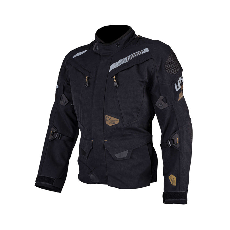 KURTKA MOTOCYKLOWA TEKSTYLNA LEATT ADV DRITOUR 7.5 STEALTH BLACK GREY S