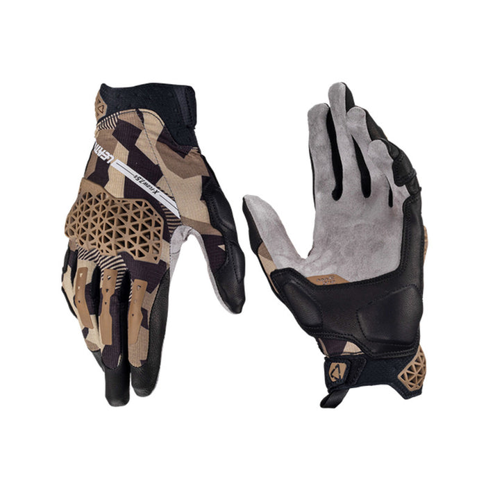 RĘKAWICE MOTOCYKLOWE LEATT ADV X-FLOW 7.5 SHORT DESERT S