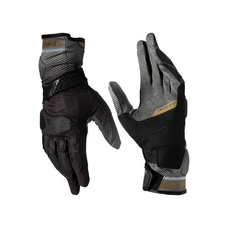 RĘKAWICE MOTOCYKLOWE LEATT ADV X-FLOW 5.5 STEALTH S