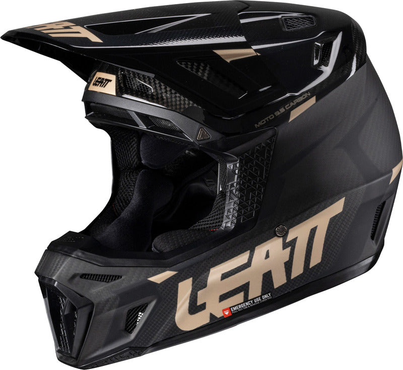 KASK MOTOCYKLOWY Z GOGLAMI LEATT KIT MOTO 9.5 CARBON S