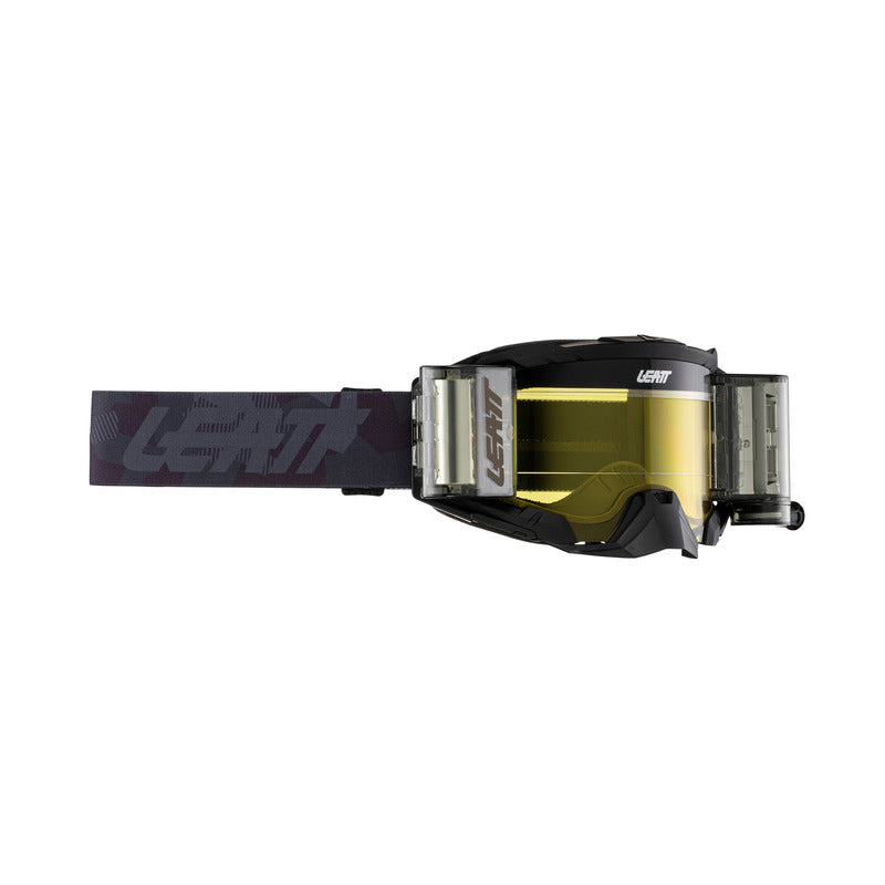 GOGLE LEATT VELOCITY 5.5 ROLL-OFF 70 VLT STEALTH YELLOW OS
