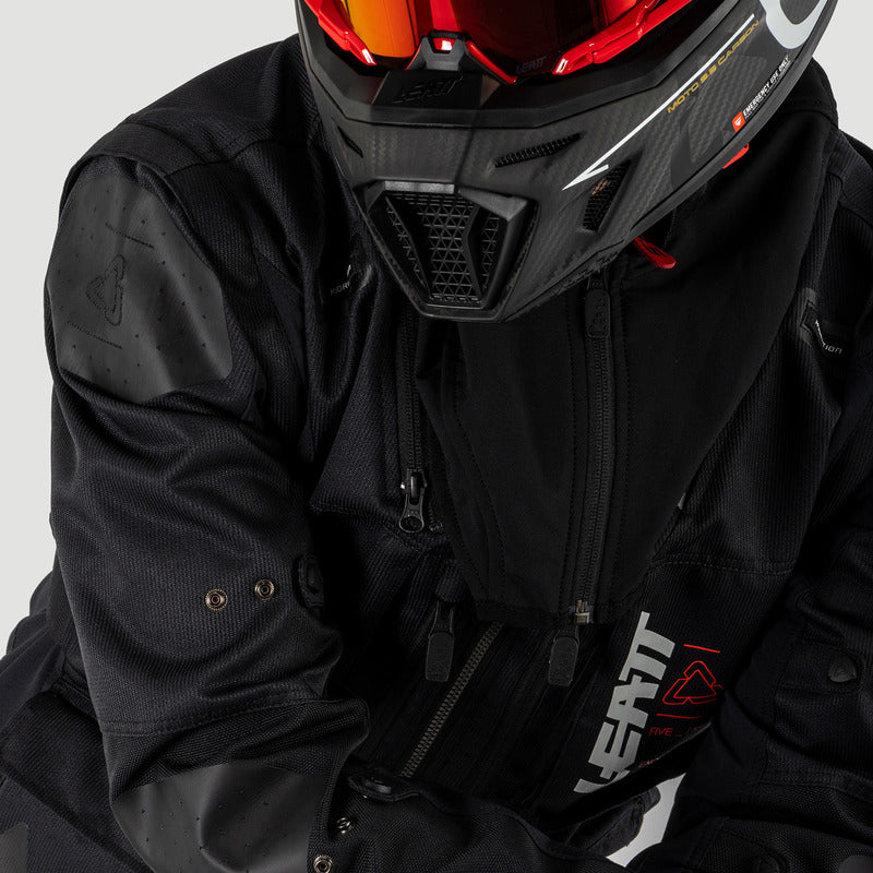 KURTKA MOTOCYKLOWA TEKSTYLNA LEATT MOTO 5.5 ENDURO BLACK S