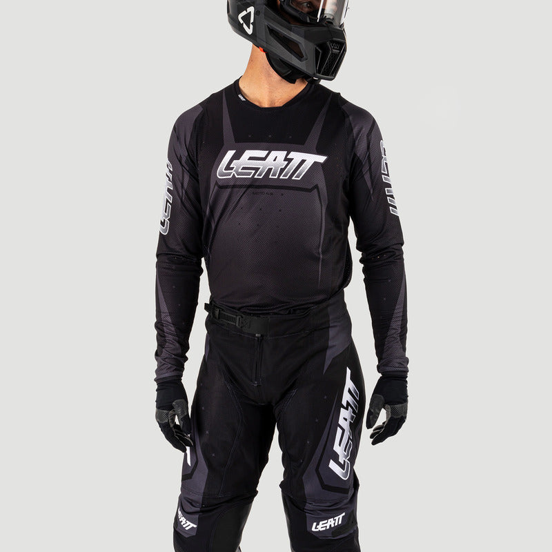 BLUZA OFFROADOWA LEATT MOTO 4.5 LITE STEALTH BLACK GREY S