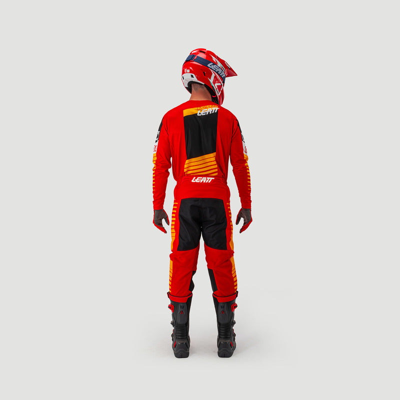 STRÓJ OFFROADOWY BLUZA I SPODNIE LEATT RIDE KIT 3.5 RED L
