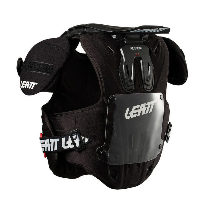 BUZER JUNIOR LEATT FUSION VEST 2.0 BLACK (105-125CM) S/M