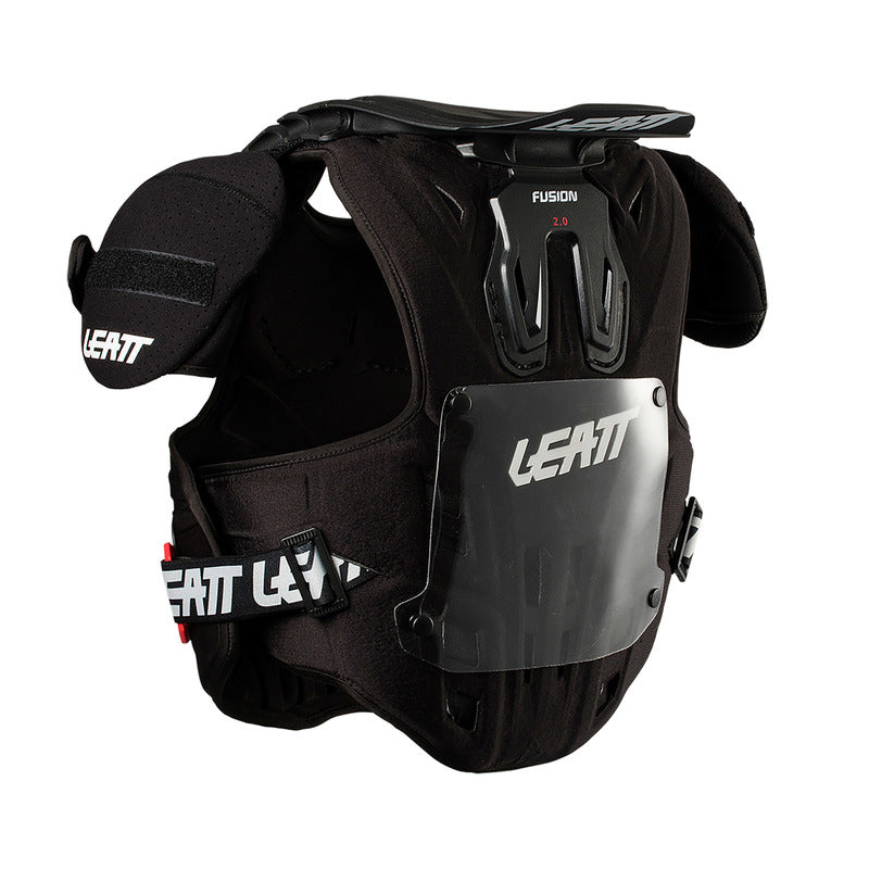 BUZER JUNIOR LEATT FUSION VEST 2.0 BLACK (105-125CM) S/M
