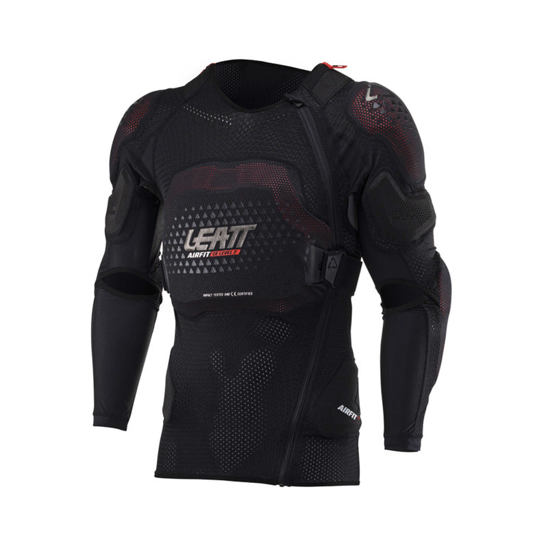KOSZULKA Z OCHRANIACZAMI LEATT 3DF AIRFIT EVO BLACK (160-172CM) S/M