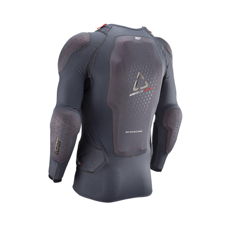 KOSZULKA Z OCHRANIACZAMI LEATT 3DF AIRFIT LITE EVO BLACK (166-172CM) M