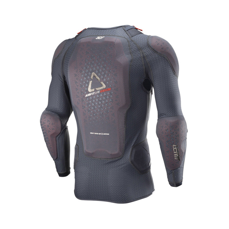 KOSZULKA Z OCHRANIACZAMI LEATT 3DF AIRFIT LITE EVO BLACK (166-172CM) M