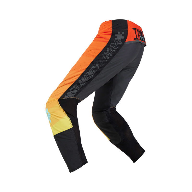 Spodnie Motocyklowe Fox Flexair Grid Black Orange