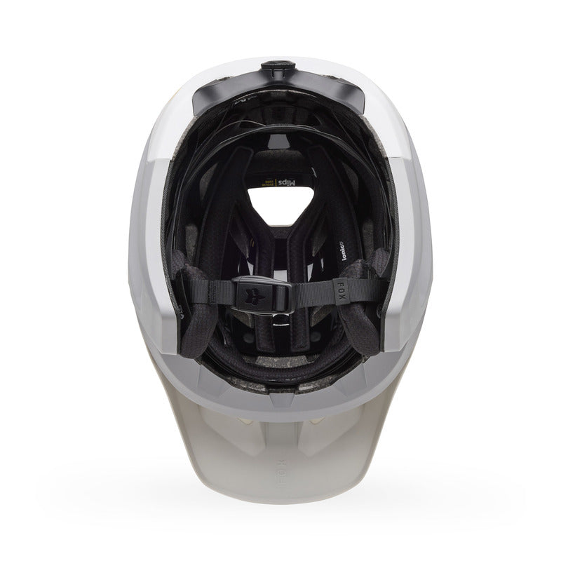 Kask Rowerowy Fox Dropframe Pro Grid Light Grey