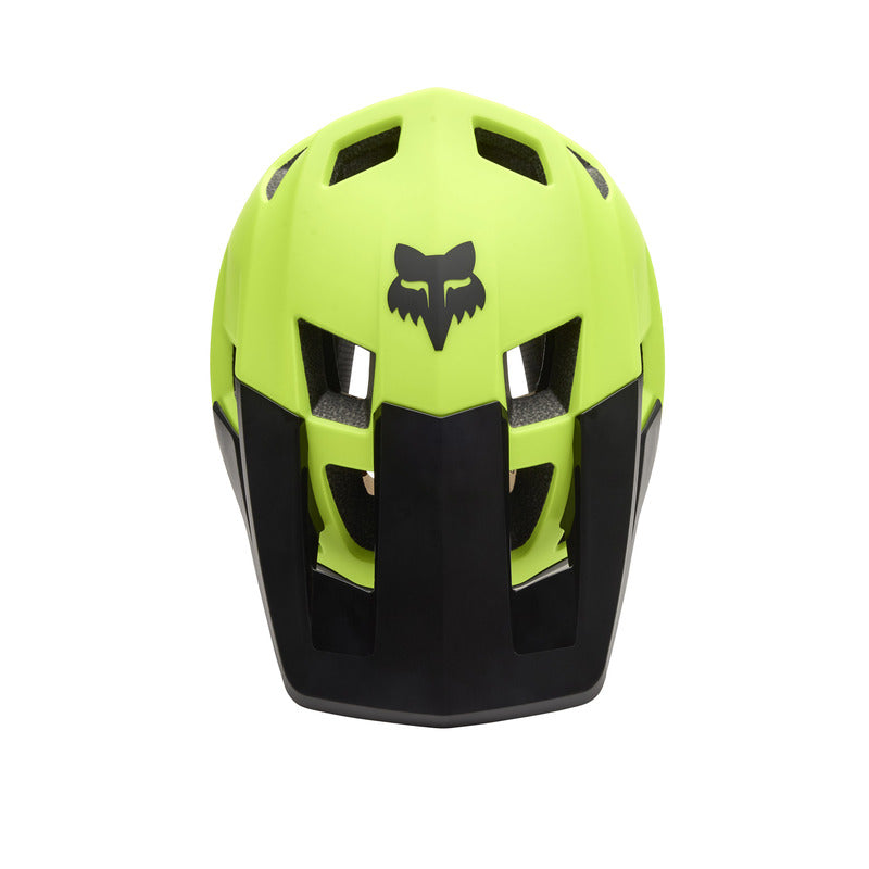 Kask Rowerowy Fox Dropframe Fluo Yellow