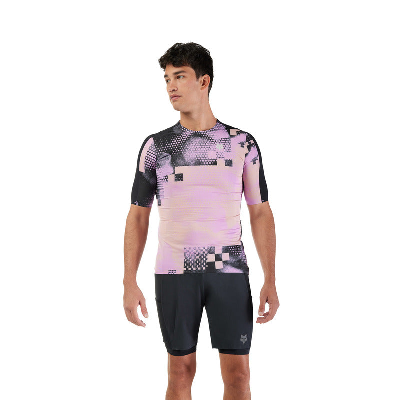 Koszulka Rowerowa Fox Flexair Ascent Pulse Dusty Rose