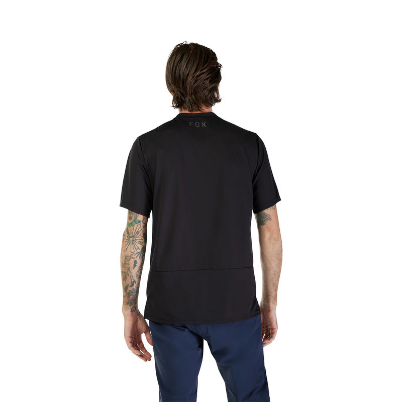 Koszulka Rowerowa Fox Ranger Head Black