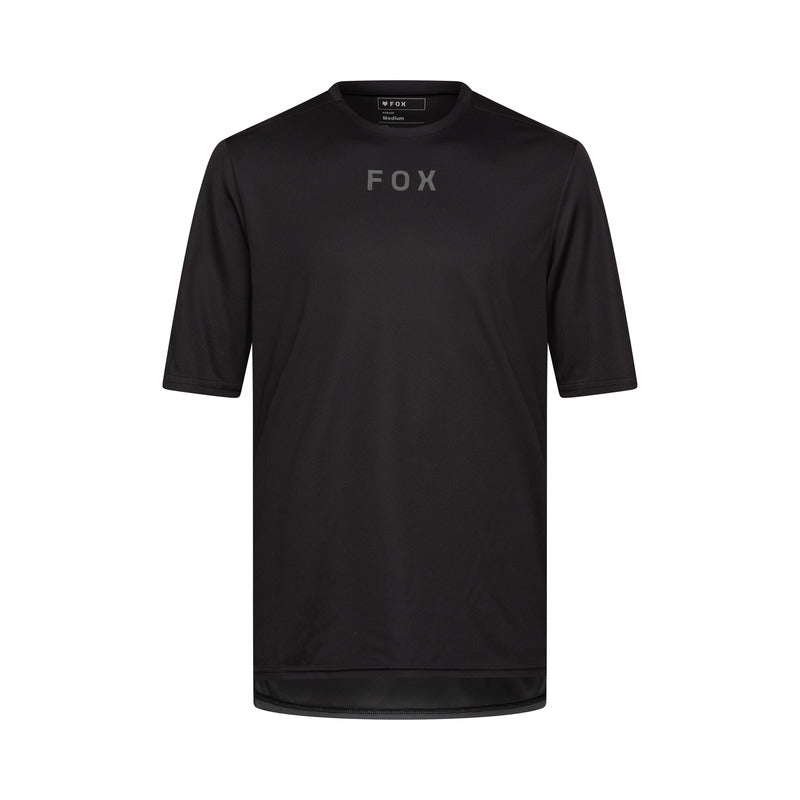 Koszulka Rowerowa Fox Ranger Wordmark Black