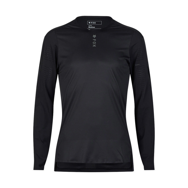Koszulka Rowerowa Z Długim Rękawem Fox Flexair Pro Black