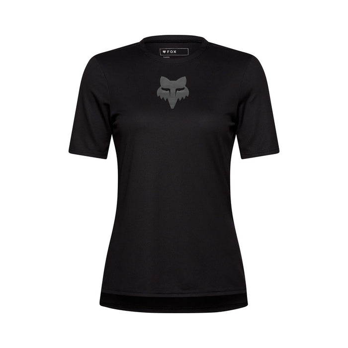 Koszulka Rowerowa Damska Fox Ranger Head Black