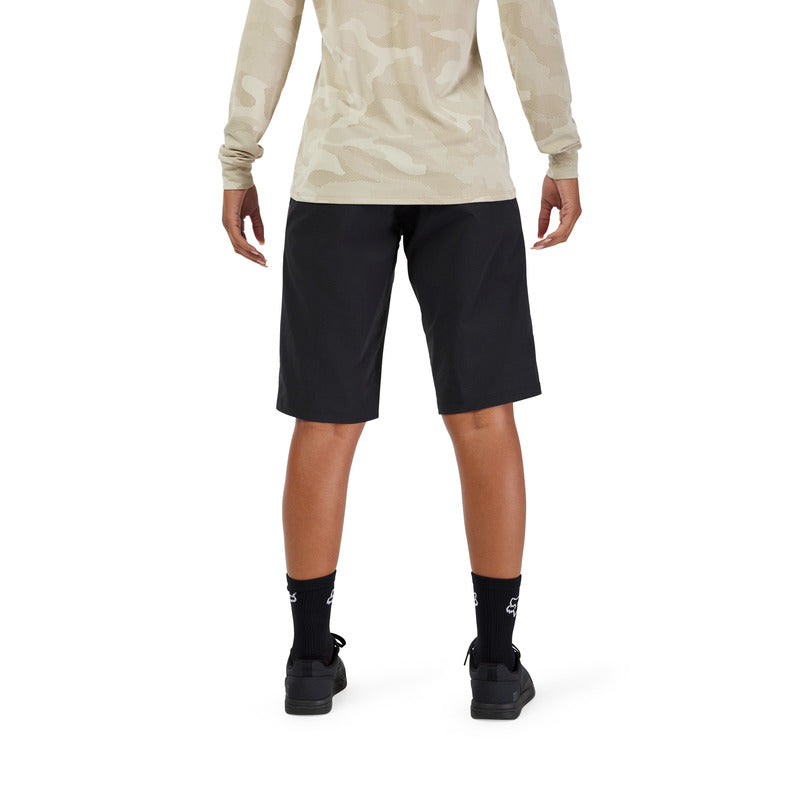 Spodenki Rowerowe Damskie Fox Ranger Liner Black