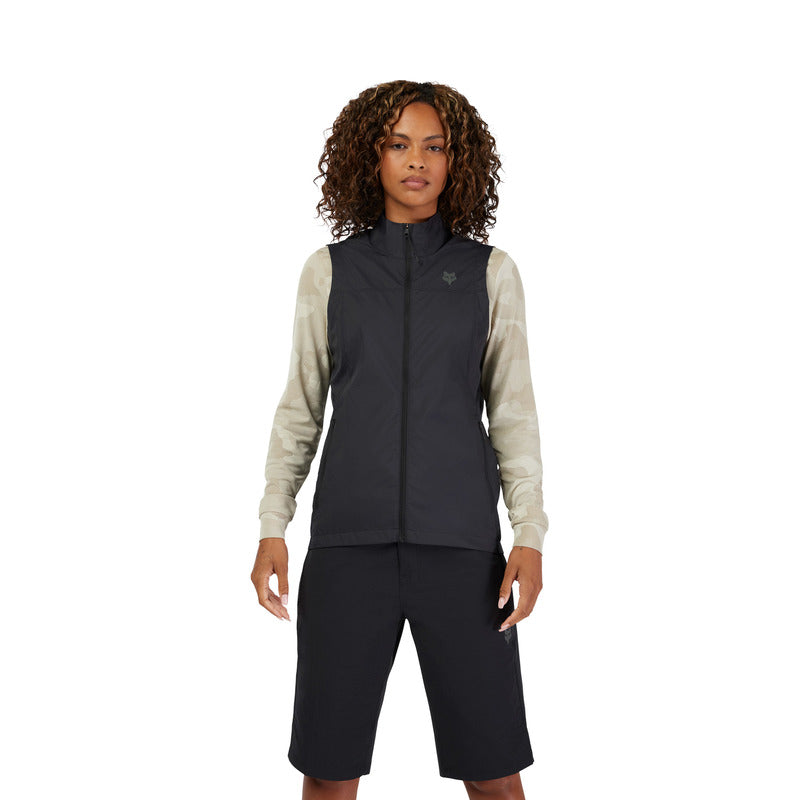 Kamizelka Rowerowa Damska Fox Ranger Wind Black