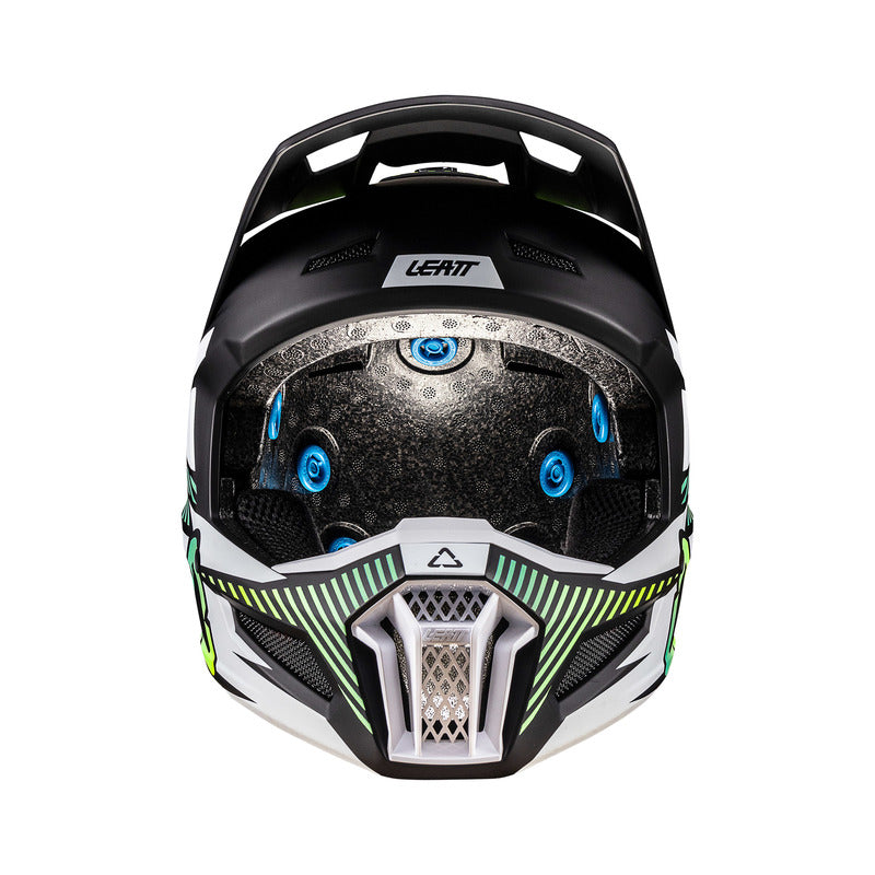 KASK MOTOCYKLOWY Z GOGLAMI LEATT KIT MOTO 3.5 STORM TEAL S
