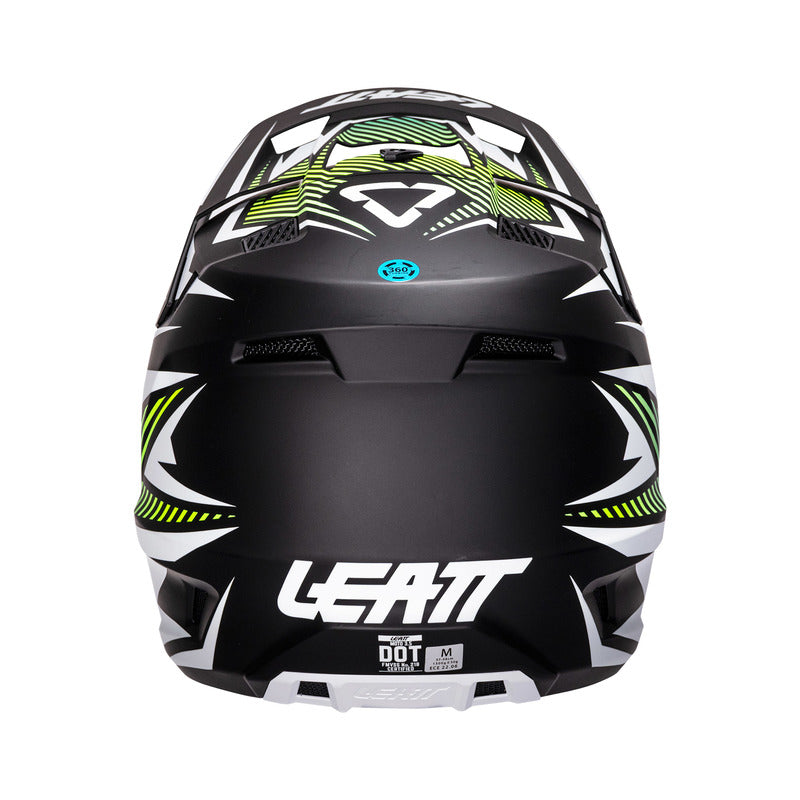 KASK MOTOCYKLOWY Z GOGLAMI LEATT KIT MOTO 3.5 STORM TEAL S