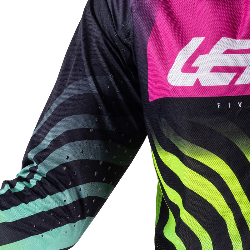 BLUZA OFFROADOWA LEATT MOTO 5.5 ULTRAWELD TIGER PINK S