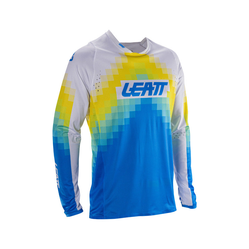 BLUZA OFFROADOWA LEATT MOTO 4.5 LITE PIXEL BLUE S