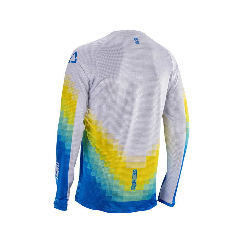 BLUZA OFFROADOWA LEATT MOTO 4.5 LITE PIXEL BLUE S