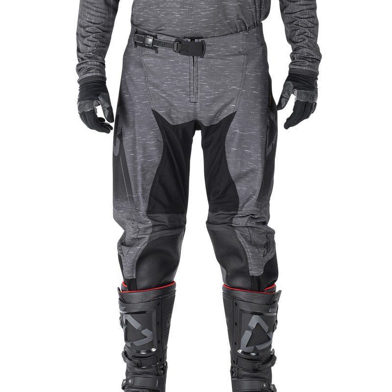 SPODNIE OFFROADOWE LEATT MOTO 4.5 STEALTH BLACK GREY XS