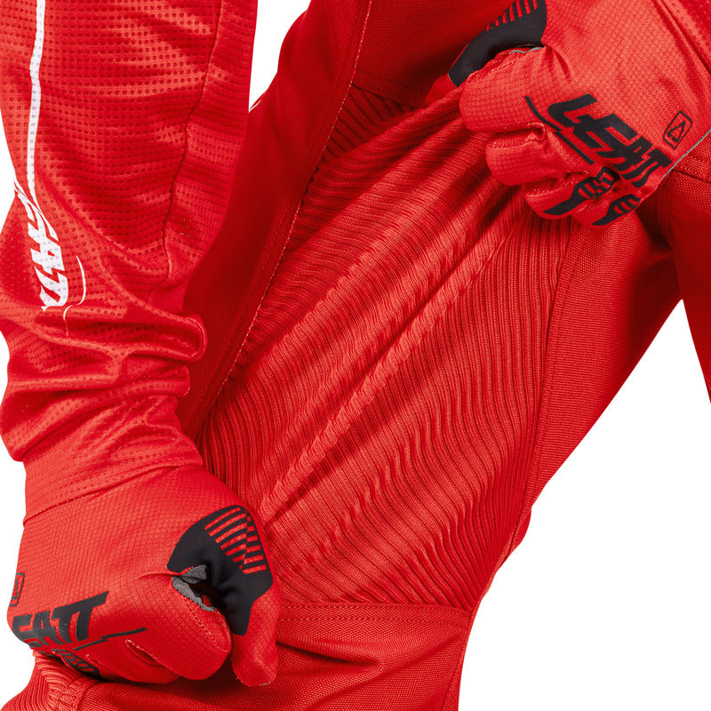 STRÓJ OFFROADOWY BLUZA I SPODNIE LEATT RIDE KIT MOTO 3.5 RED M