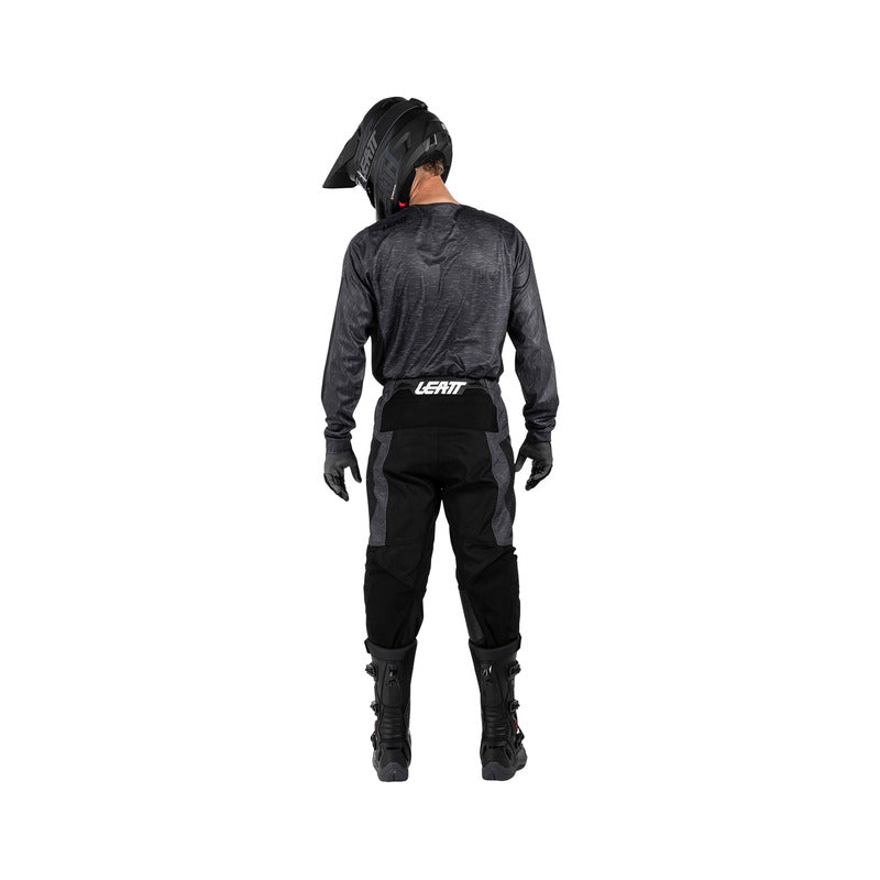 STRÓJ OFFROADOWY BLUZA I SPODNIE LEATT RIDE KIT MOTO 3.5 STEALTH BLACK GREY XS