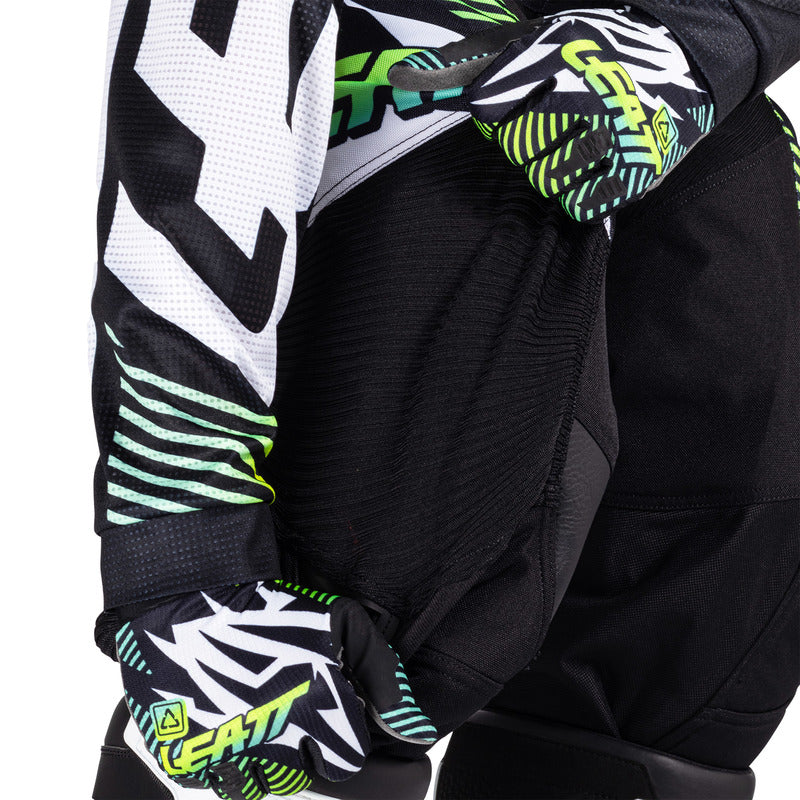 STRÓJ OFFROADOWY BLUZA I SPODNIE LEATT RIDE KIT MOTO 3.5 STORM TEAL XS