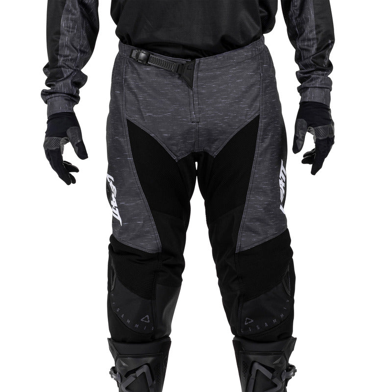 SPODNIE OFFROADOWE LEATT MOTO 3.5 STEALTH BLACK GREY S