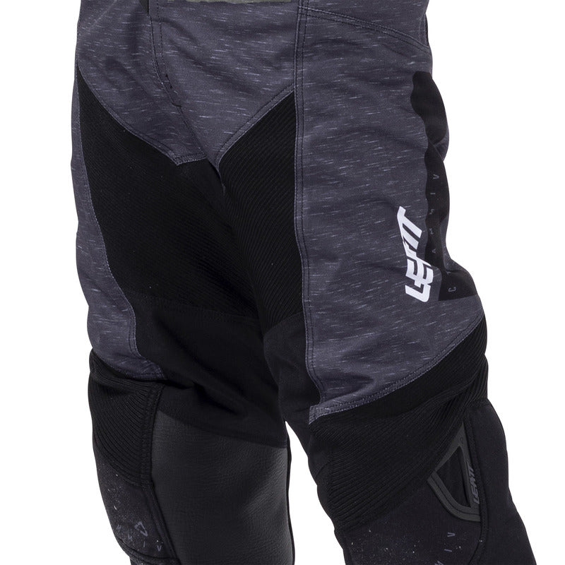 STRÓJ OFFROADOWY BLUZA I SPODNIE JUNIOR LEATT RIDE KIT 3.5 STEALTH BLACK GREY S
