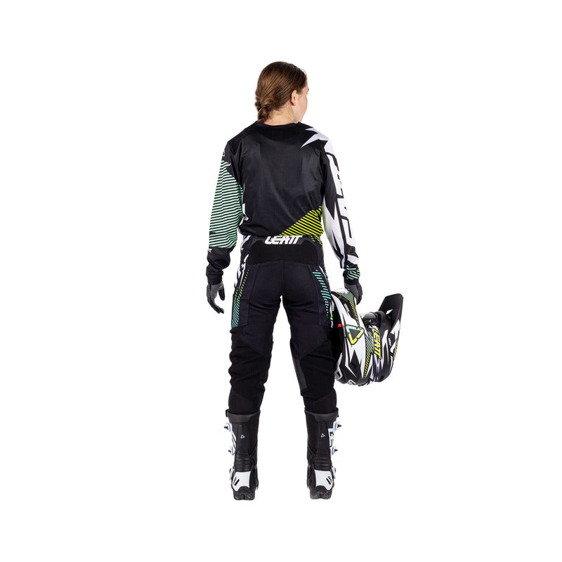 STRÓJ OFFROADOWY BLUZA I SPODNIE JUNIOR LEATT MINI RIDE KIT 3.5 STORM BLUE XXS