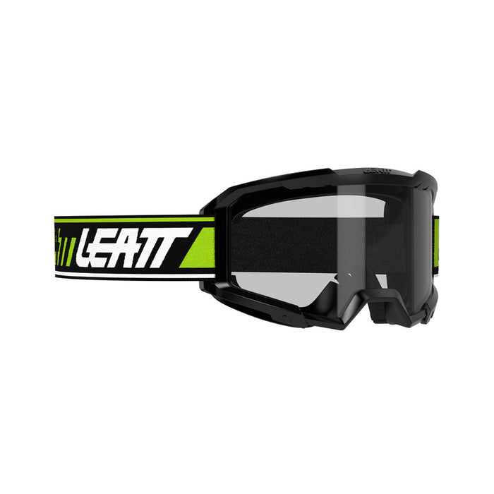 GOGLE LEATT VIZION 2.5 90 VLT BLACK FLUO YELLOW CLEAR OS