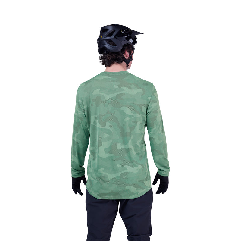 Koszulka Rowerowa Z Długim Rękawem Fox Ranger Tru Dri Pine
